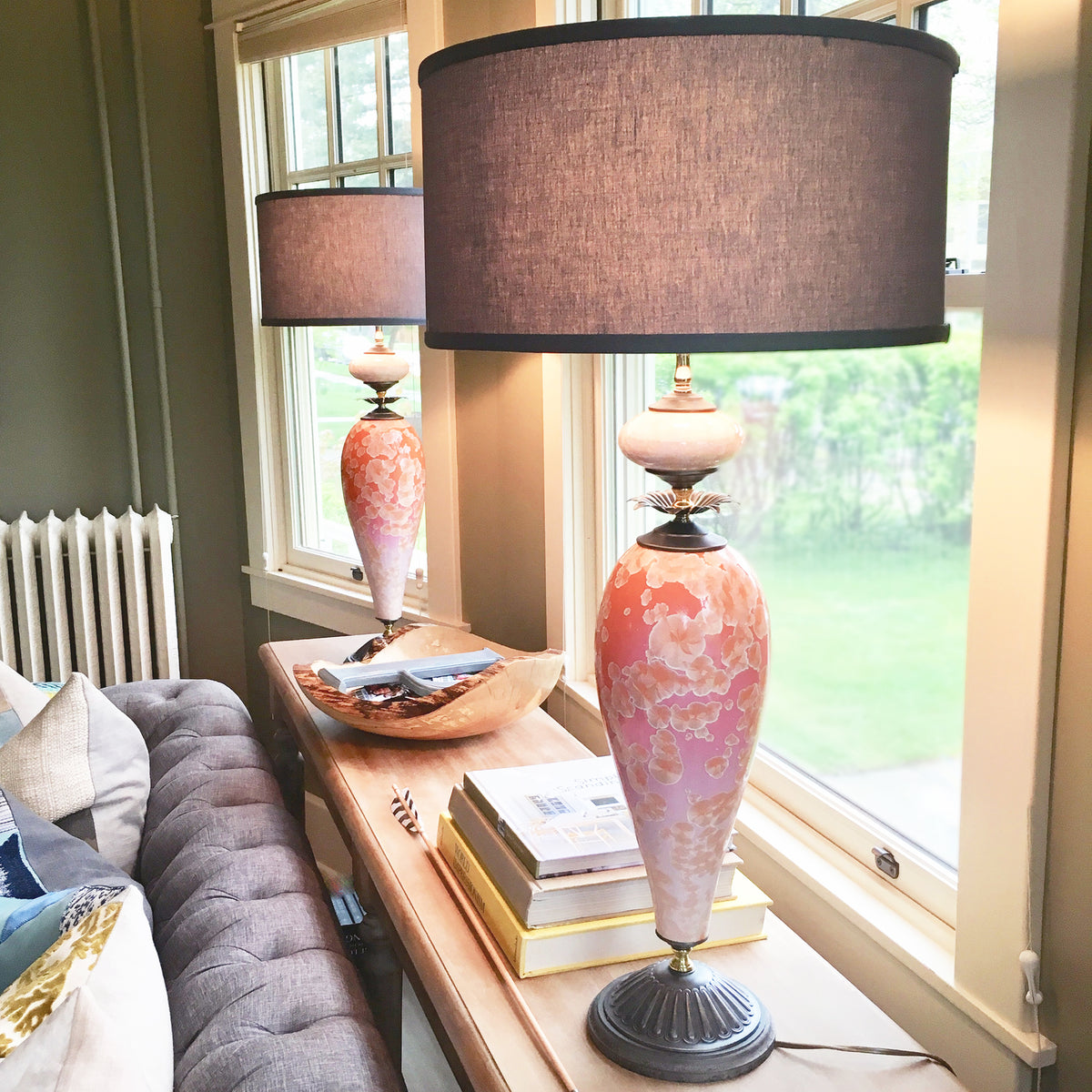 Ceramic Table Lamps | Handmade Pottery Lamp – Indikoi