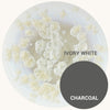 INDIKOI MOD PENDANT - IVORY WHITE CRYSTALLINE