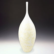  Bottle Vase Ivory White Crystalline