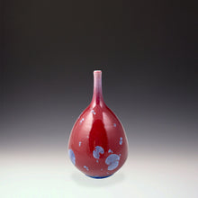 Bottle Vase Violet Crystalline